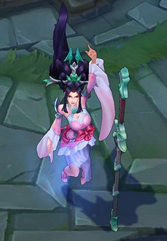 《LOL》玉劍傳說 風(fēng)仙子炫彩皮膚