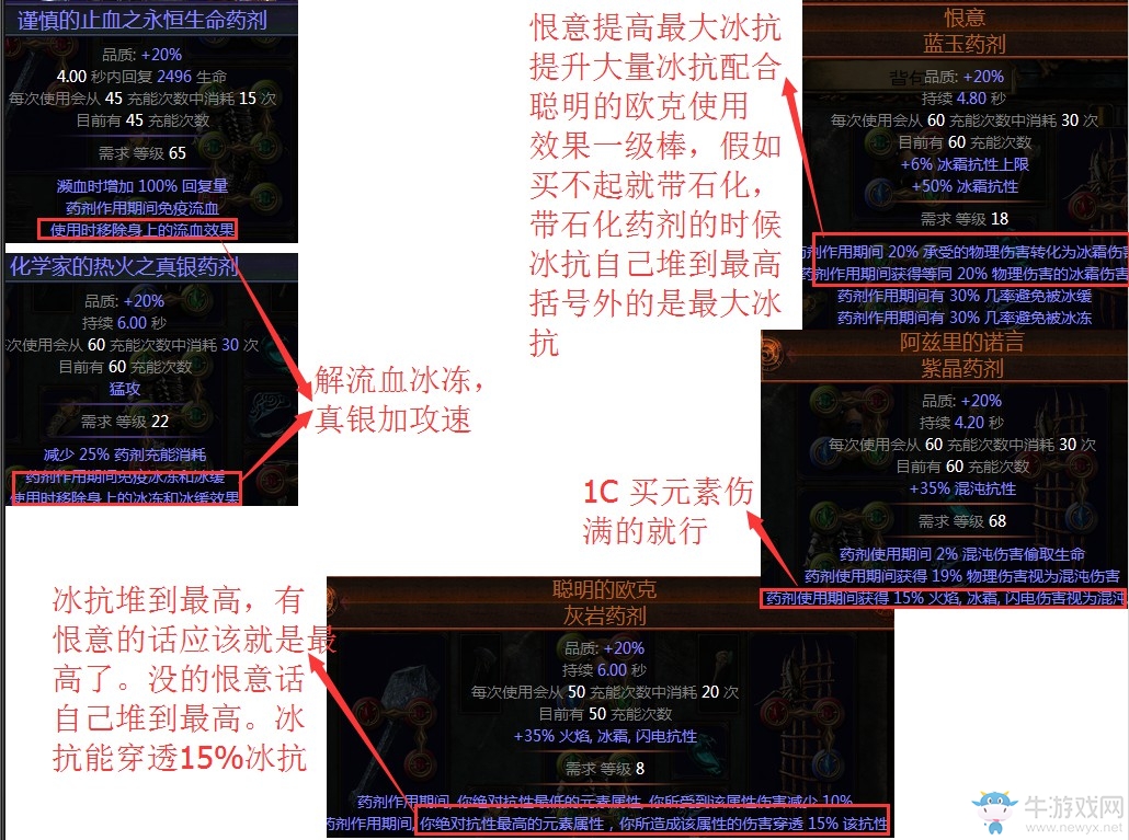 《流放之路》3.0暴徒霜息元素靈投BD推薦