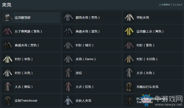《絕地求生：大逃殺》游戲服裝匯總