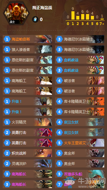 《爐石傳說》沖天梯純正海盜戰卡組推薦