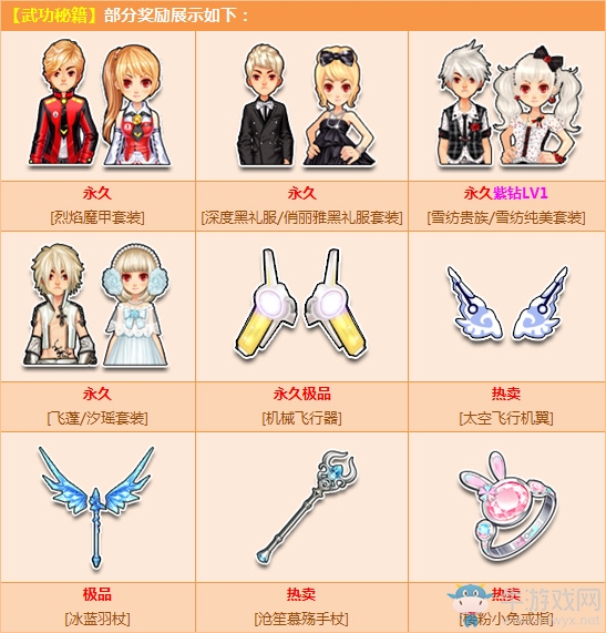 《QQ飛車》武功秘籍登場，永久服飾輕松擁有！