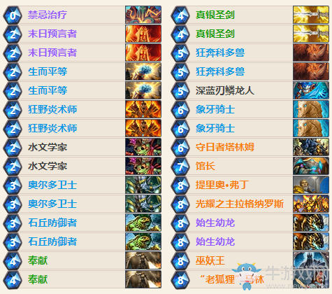 《爐石傳說》老狐貍馬林奶騎卡組推薦