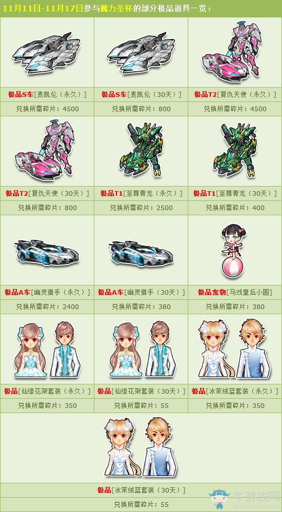 《QQ飛車》雙十一狂歡火爆開啟 集碎片兌永久S麥凱倫！