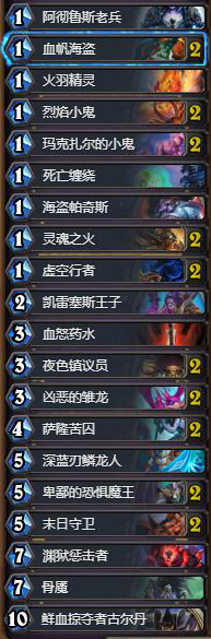 《爐石傳說》冰封王座二王子術卡組推薦