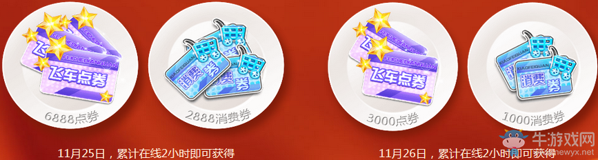 《QQ飛車》感恩有你一路相伴 6888點(diǎn)劵溫情放送