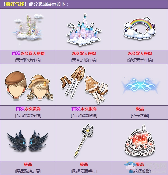 《QQ飛車》首發(fā)天空系雙人座椅 夢(mèng)幻唯美如童話