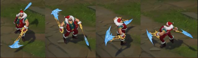 《LOL》圣誕老人 德萊文皮膚介紹