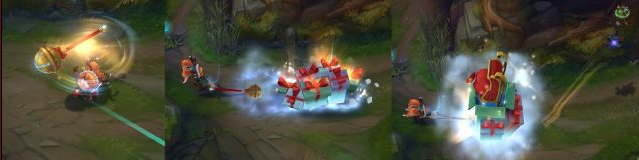 《LOL》冰雪馴鹿 波比皮膚介紹