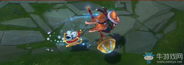 《LOL》冰雪馴鹿 波比皮膚介紹