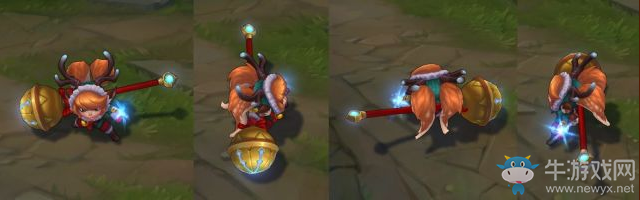 《LOL》冰雪馴鹿 波比皮膚介紹