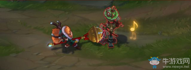 《LOL》冰雪馴鹿 波比皮膚介紹