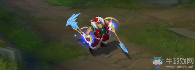 《LOL》圣誕老人 德萊文皮膚介紹