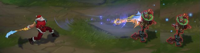 《LOL》圣誕老人 德萊文皮膚介紹