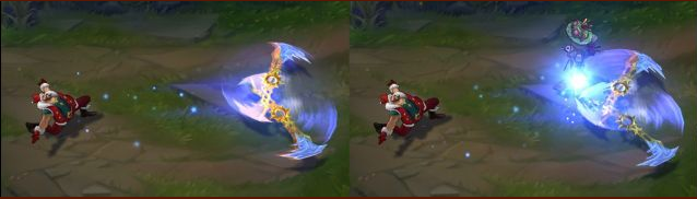 《LOL》圣誕老人 德萊文皮膚介紹