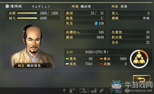 《信長之野望：大志》兵糧收入系統(tǒng)解析