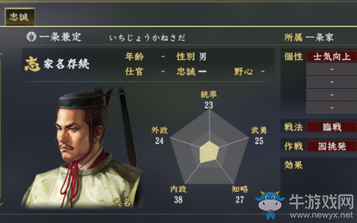 《信長(zhǎng)之野望：大志》武將能力值及顏值數(shù)據(jù)一覽
