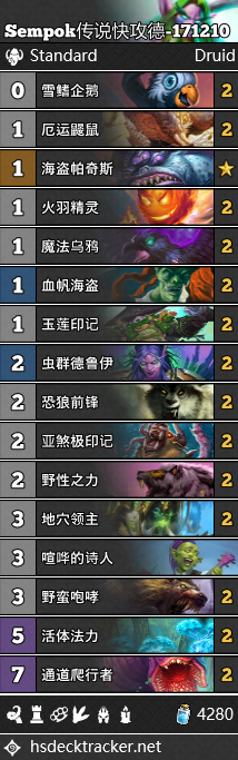 《爐石傳說》女巫森林德魯伊突襲卡組匯總