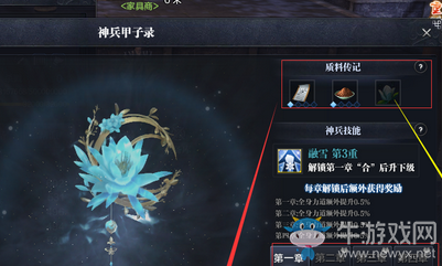 《天涯明月刀》藍色品質神兵質料升級消耗一覽