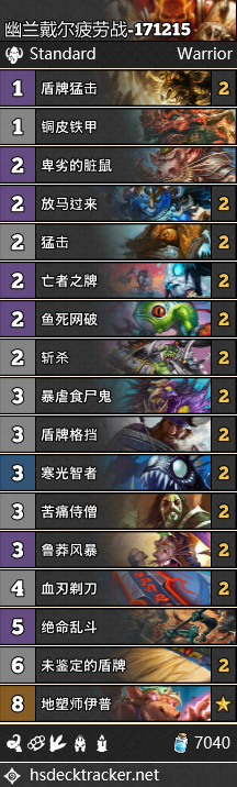 《爐石傳說》女巫森林戰士卡組推薦