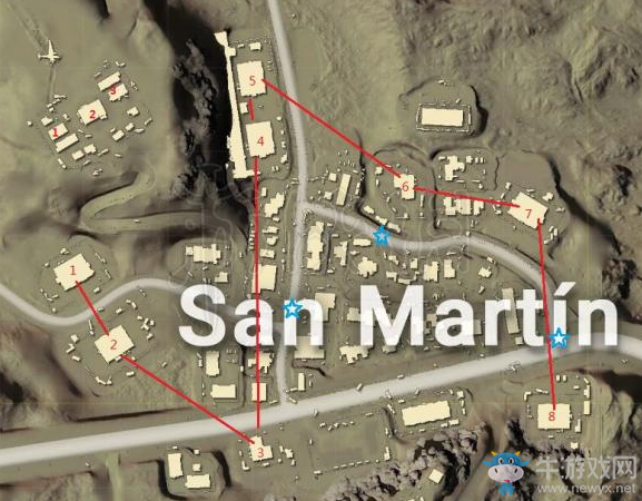 《絕地求生：大逃殺》沙漠地圖資源搜索心得分享