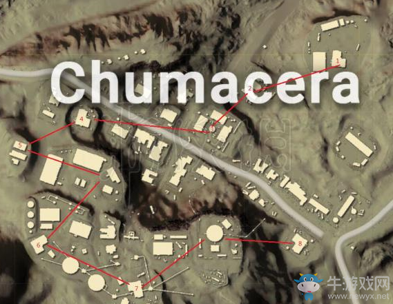 《絕地求生：大逃殺》沙漠地圖資源搜索心得分享