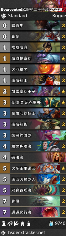 《爐石傳說》女巫森林盜賊突襲卡組匯總