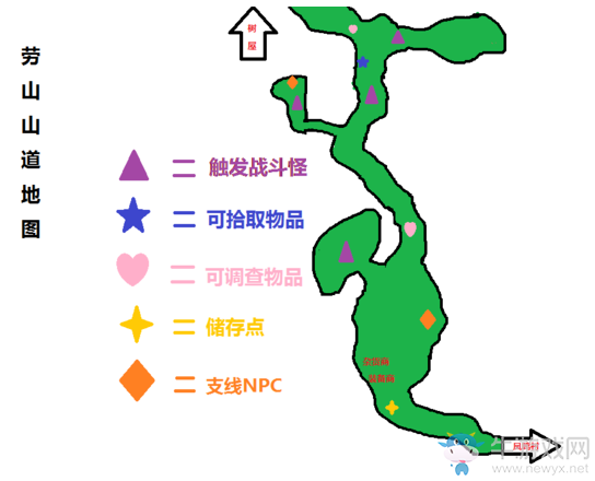 《神舞幻想》地圖各區(qū)域重要地點標(biāo)識一覽