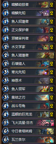 《爐石傳說(shuō)》狗頭人魚人騎最強(qiáng)卡組推薦