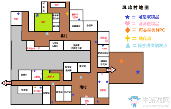 《神舞幻想》地圖各區域重要地點標識一覽