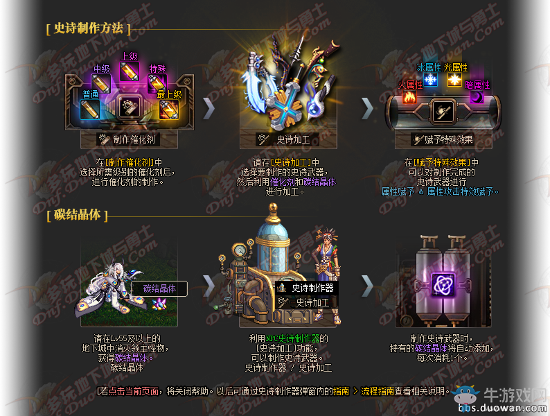 《DNF》國服起源大版本90史詩武器制作系統(tǒng)詳解