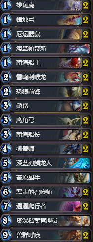 《爐石傳說》狗頭人中速獵卡組推薦