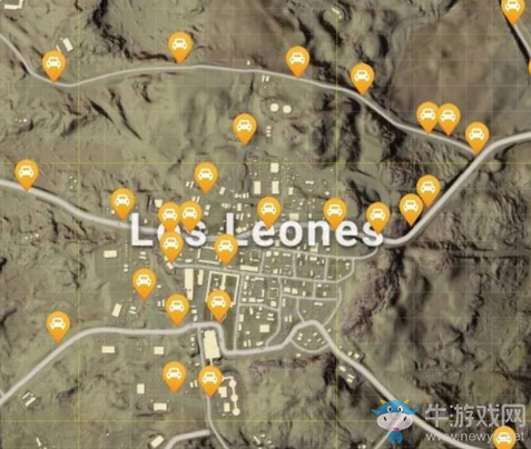 《絕地求生：大逃殺》獅城地圖資源點解析