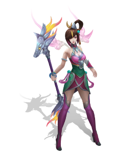 《LOL》新年女皇 拉克絲炫彩皮膚