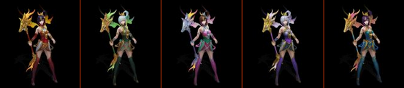 《LOL》新年女皇 拉克絲炫彩皮膚