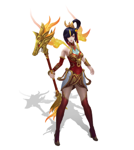 《LOL》新年女皇 拉克絲炫彩皮膚