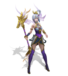 《LOL》新年女皇 拉克絲炫彩皮膚