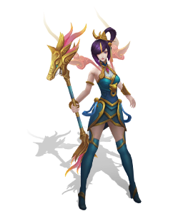 《LOL》新年女皇 拉克絲炫彩皮膚