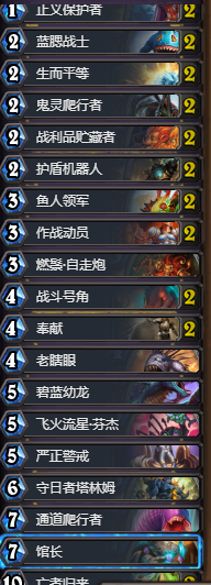 《爐石傳說》最新快攻死魚騎卡組推薦