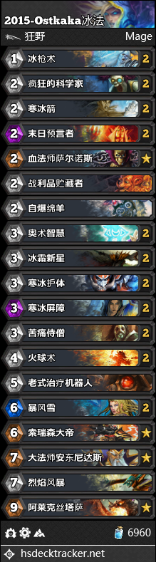 《爐石傳說》本周亂斗：冠軍大廳卡組介紹