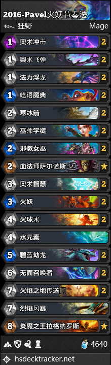 《爐石傳說》本周亂斗：冠軍大廳卡組介紹