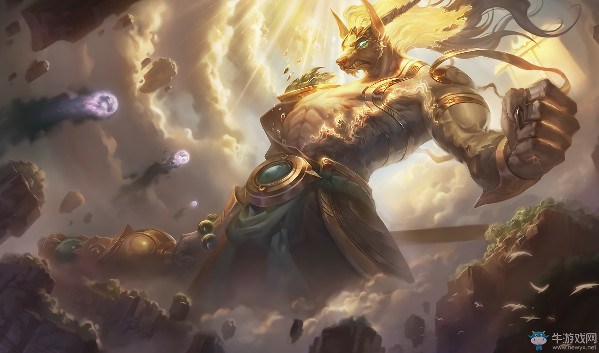 《LOL》新年守衛(wèi) 內(nèi)瑟斯炫彩皮膚