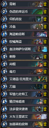 《爐石傳說》狗頭人奇跡賊卡組推薦