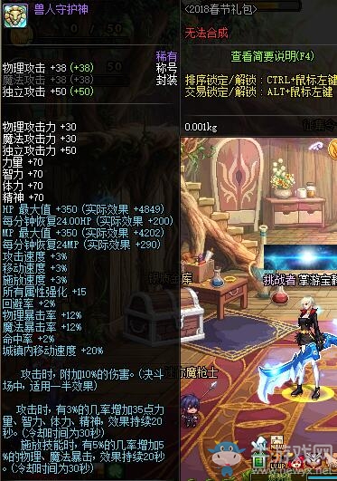 《DNF》獸人守護神禮包 英勇上架