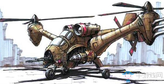 《紅色警戒3》單位介紹—雙刃直升機