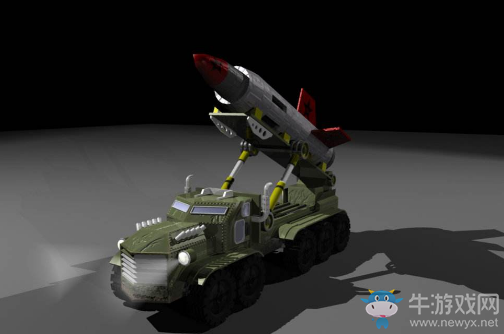 《紅色警戒3》單位介紹—V4火箭發(fā)射車