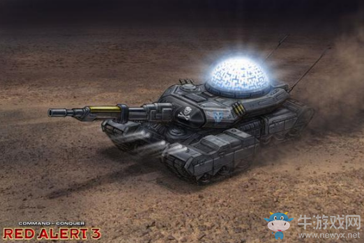 《紅色警戒3》單位介紹—幻影坦克