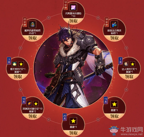 《DNF》春節的前章 在線領深淵票