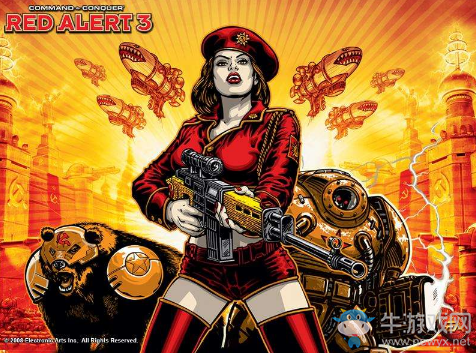 《紅色警戒3》人物介紹—娜塔莎·伊娃中尉