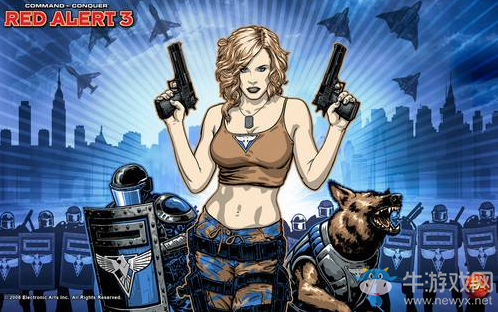 《紅色警戒3》單位介紹—譚雅