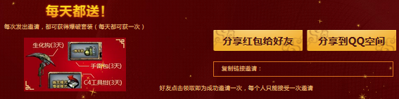 《CF》開紅包必得Q幣